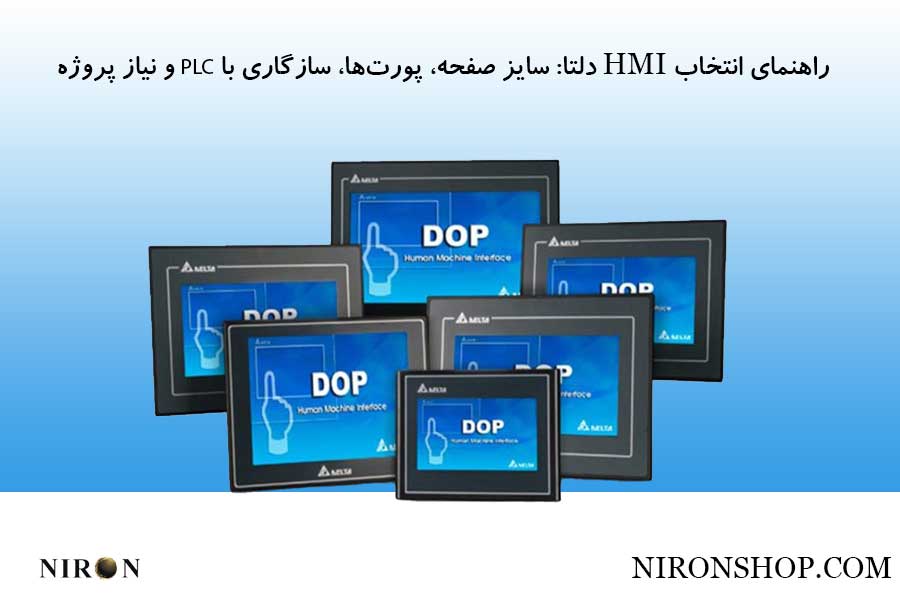 صفحه نمایشگر صنعتی HMI